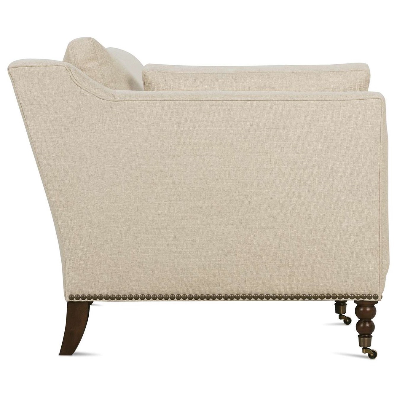 Robin Bruce Madeline Madeline033 Transitional Sofa with Turned Legs